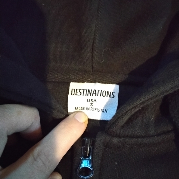 Hooded Black Sweater - Picture 3 of 3